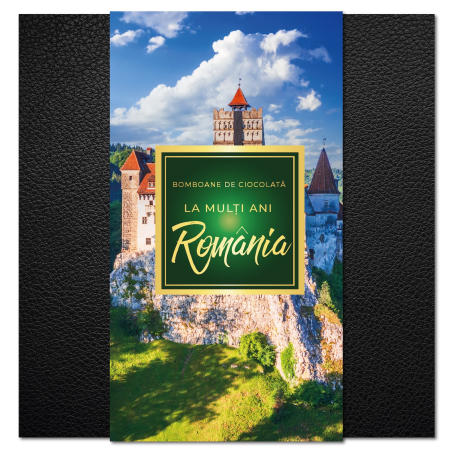 Colecția Lux „Castelul Bran” - Bomboane de ciocolată 200G - Ediția „La mulți ani, România” [2]