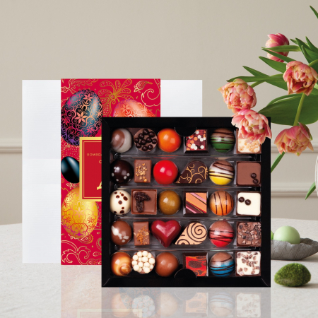 Paște - Colecția Lux Paște - Bomboane de ciocolată cu umplutură 200G