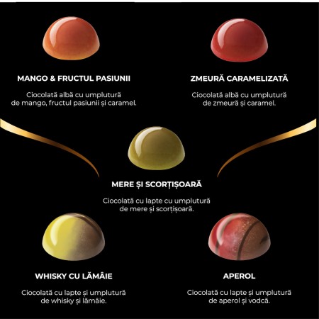 Colecția Lux „Piatra Craiului” - Bomboane de ciocolată 200G - Ediția „La mulți ani, România” [5]