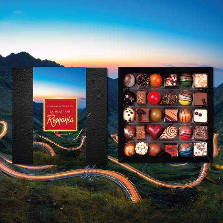 Colecția Lux „Transfagarasan” - Bomboane de ciocolată 200G - Ediția „La mulți ani, România” [3]