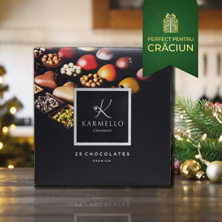 Craciun - Colectia Premium - Bomboane de ciocolata cu umplutura