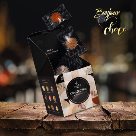 Colectia Student - Bomboane de ciocolata cu umplutura 135G [10]