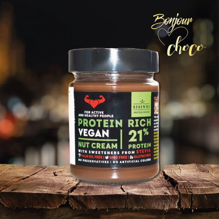 Crema de arahide cu 21% proteina si stevia 320G [3]