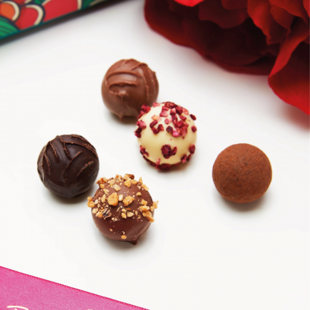 Cutie Safir - Asortiment trufe de ciocolată 180G [3]