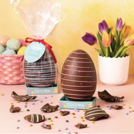 Eggstraordinar - Ou gigant de ciocolata cu lapte, bomboane si popping candy 250G [1]