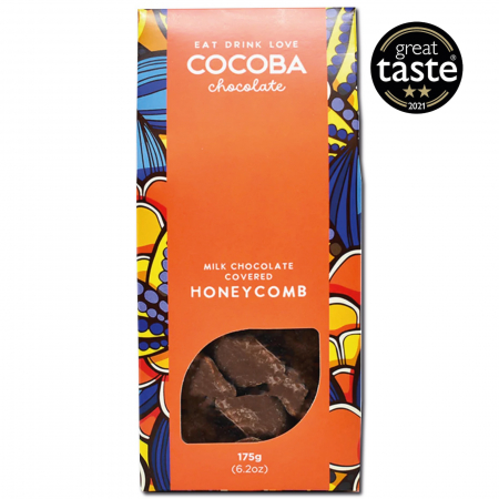 Ciocolata cu Lapte - Fagure învelit în ciocolată cu lapte 175G