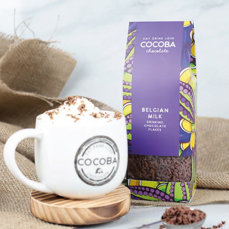 Fulgi de ciocolata belgiana cu lapte 250G [4]