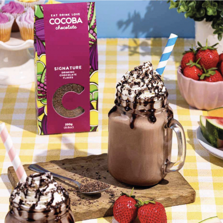 Fulgi de ciocolata belgiana neagra 250G [3]