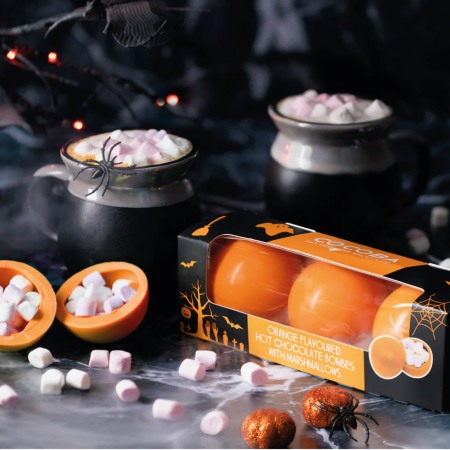 Set 3 sfere de ciocolată cu bezele și aromă de portocale 150G [1]