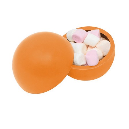 Set 3 sfere de ciocolată cu bezele și aromă de portocale 150G [5]