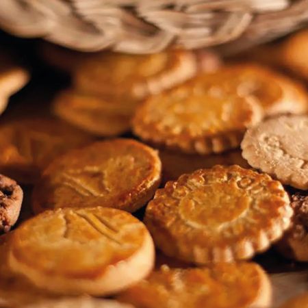 Les Sablés Mythique - Biscuiți fragezi cu unt cutie metalică 250G [1]