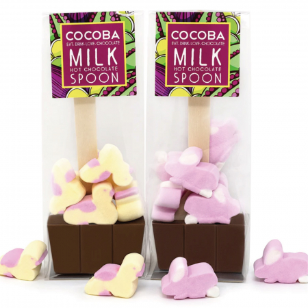 Lingura ciocolata cu lapte si bezele puisori 50G [2]