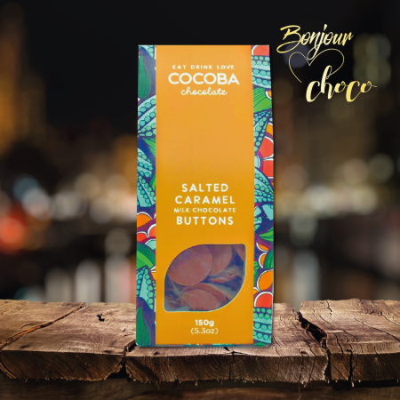 Nasturei de ciocolata cu lapte si caramel sarat 150G [3]