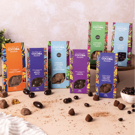 Năsturei de ciocolată cu lapte și caramel sărat 150G [3]