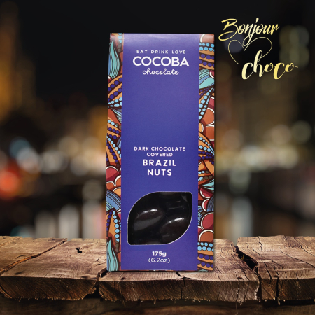 Nuci braziliene învelite în ciocolată neagră 175G [3]