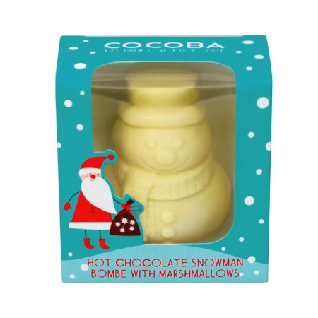 Craciun - Om de Zapada - Figurina de ciocolata cu bezele 50G