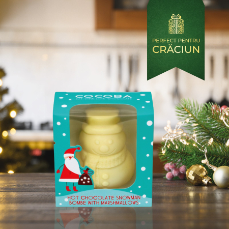 Craciun - Om de Zapada - Figurina de ciocolata cu bezele 50G