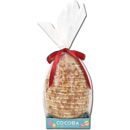 Ou gigant de ciocolata aurie cu caramel 250G [3]