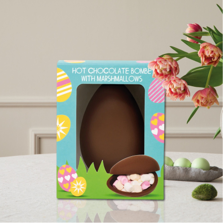 Ciocolata calda & frappe ciocolata - Ou de ciocolata cu lapte si bezele 50G