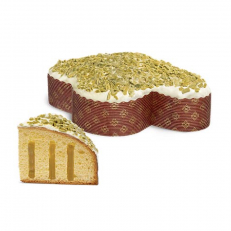 Panettone artizanal cu crema de fistic in cutie cadou 750G [2]