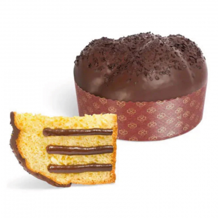 Panettone artizanal cu gianduja cutie metalică 750G [1]