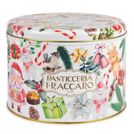 Panettone artizanal cu limoncello cutie metalică 750G [0]