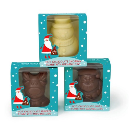 Rudolf - Figurină de ciocolată cu lapte și bezele 50G [1]