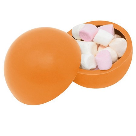 Set 3 sfere de ciocolata cu lapte si portocale cu bezele 150G [2]