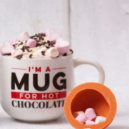 Set 3 sfere de ciocolata cu lapte si portocale cu bezele 150G [1]