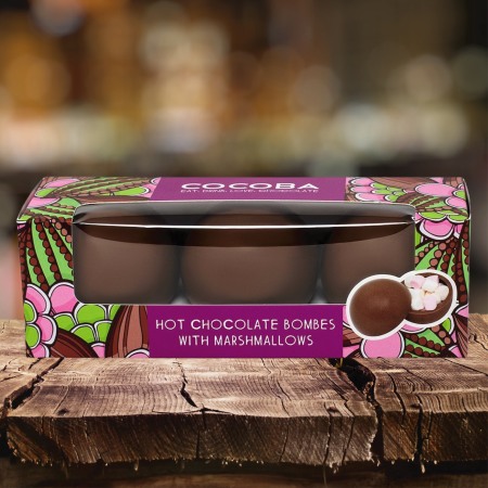 Set 3 sfere de ciocolata cu lapte si bezele 150G [6]