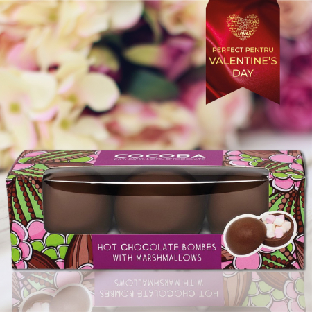 Set 3 sfere de ciocolata cu lapte si bezele 150G