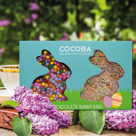Set iepurasi de ciocolata cu lapte si bomboane 200G [3]