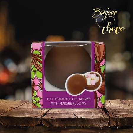 Sfera de ciocolata cu lapte si bezele 50G [7]