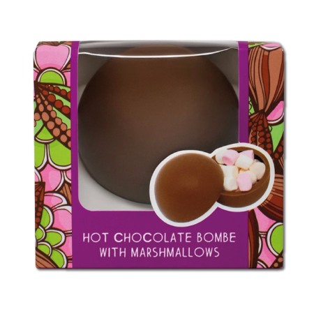 Sfera de ciocolata cu lapte si bezele 50G