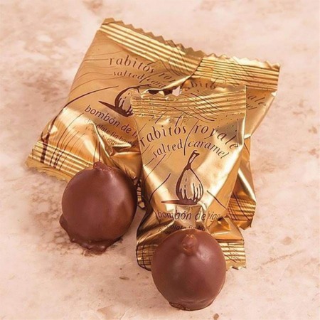 Smochine în ciocolată cu caramel sărat 142G [1]