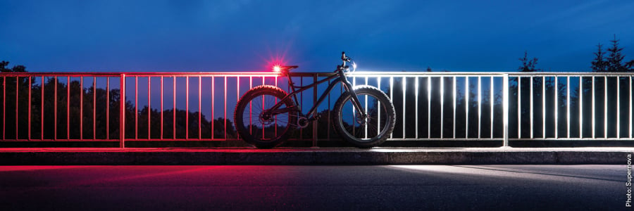 iluminare bicicleta