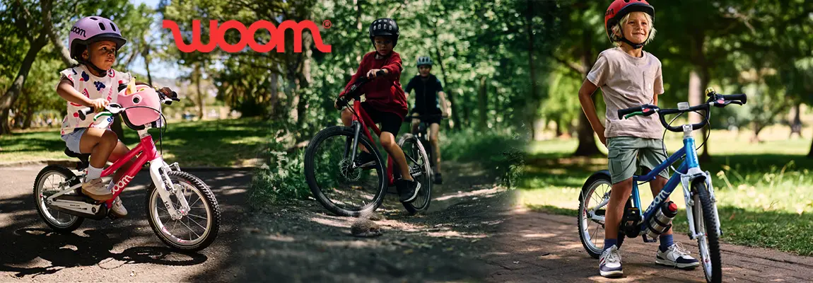 Biciclete Woom banner boomag