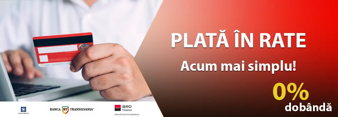 Plata In Rate 0% dobândă