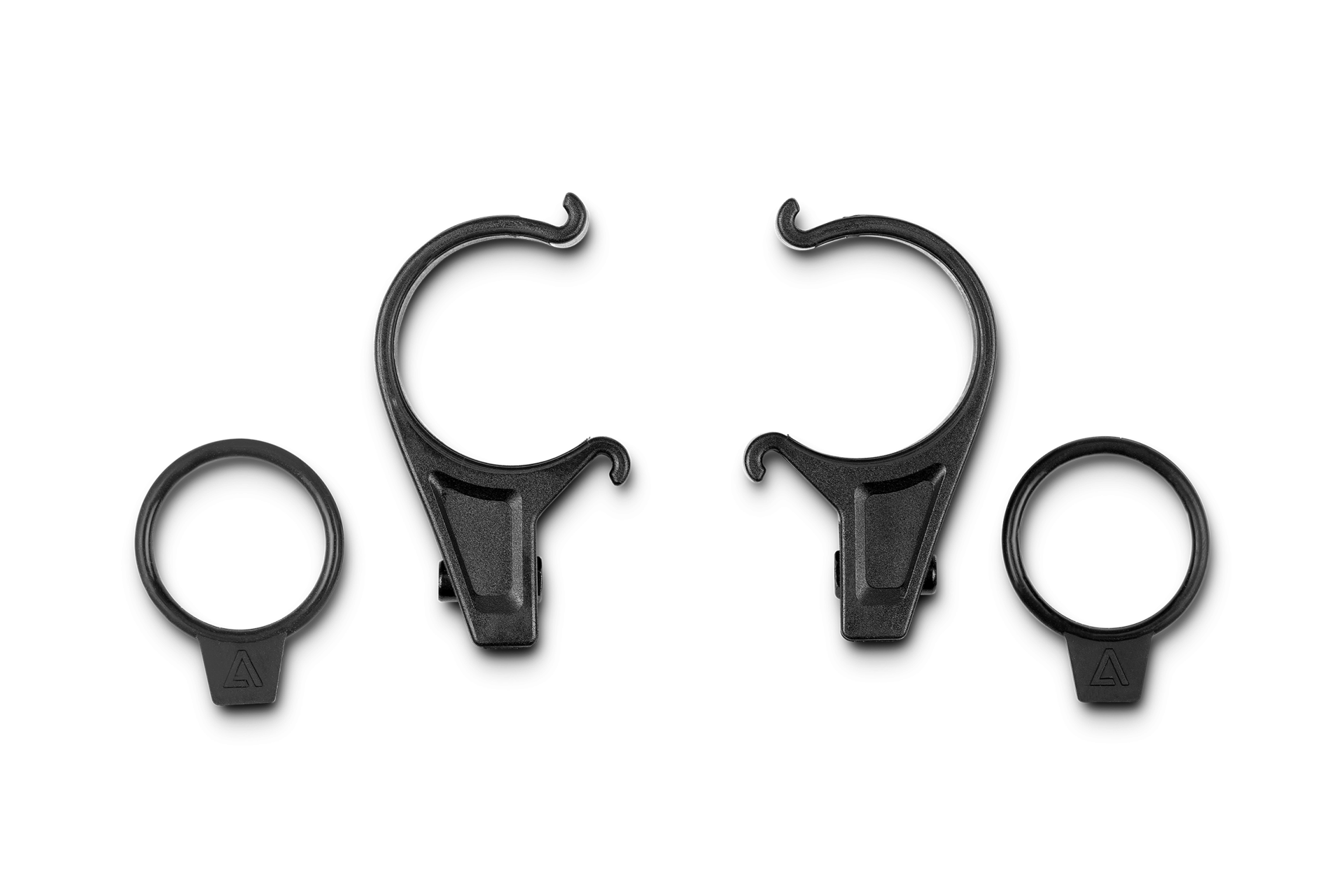 ADAPTOR APARATOARE ACID FORK ADAPTER FOR MUDGUARD STAYS O-RING CLIP 1.0/2.0 NEGRU [1]