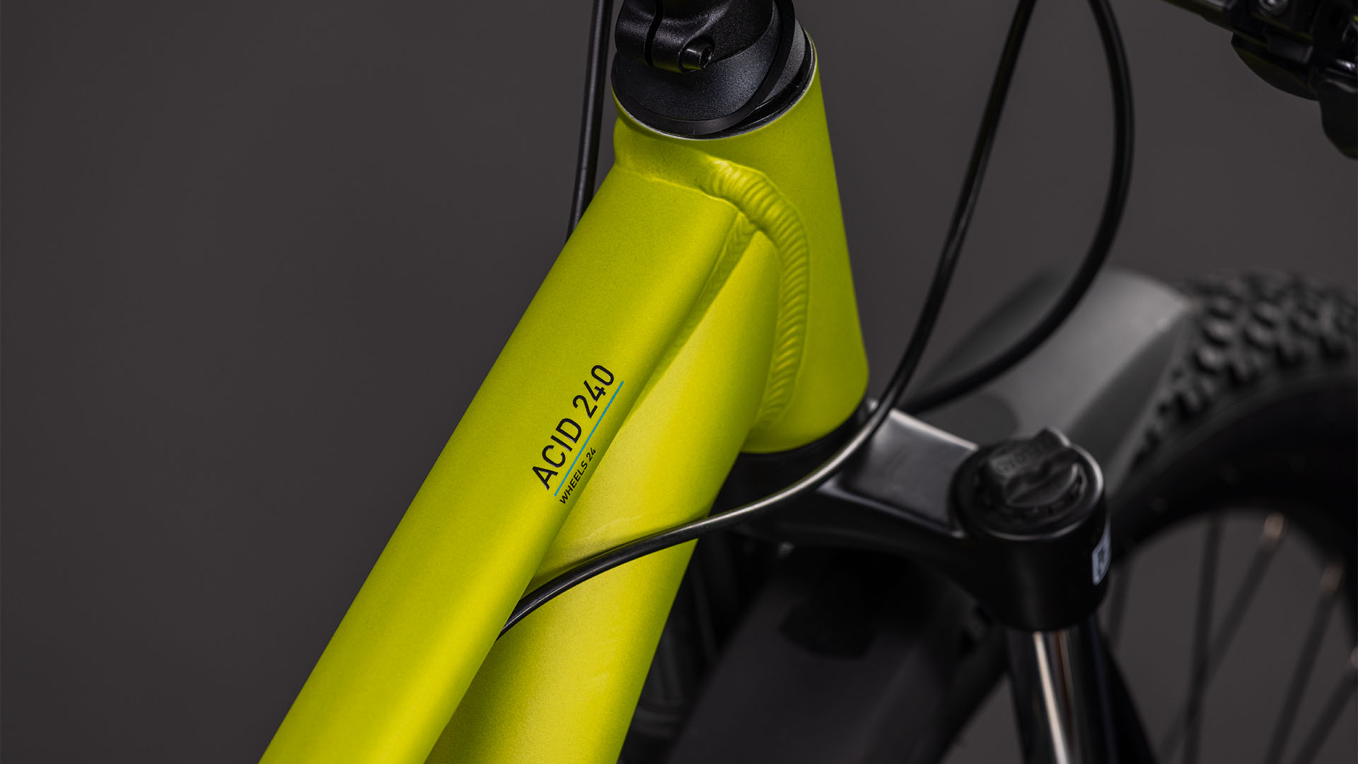 BICICLETA COPII CUBE ACID 240 DISC FE LIZARD BLUE 2026 roti 24 [2]