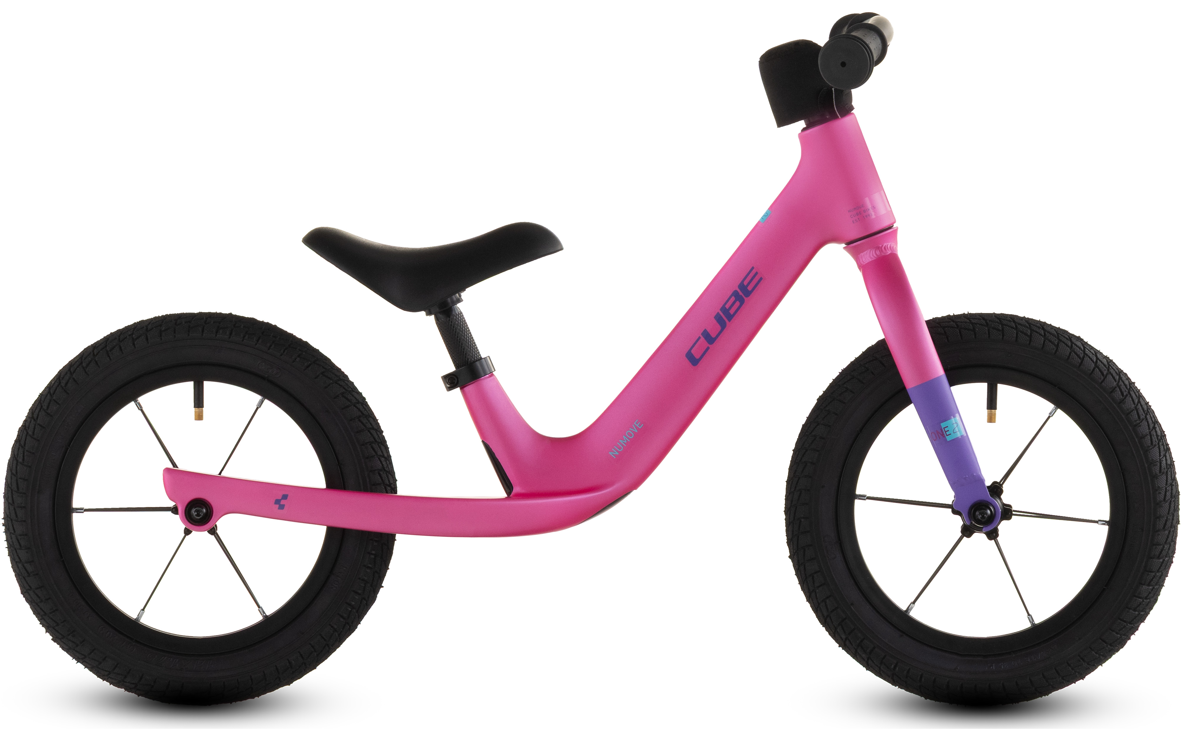 BICICLETA COPII CUBE NUMOVE 120 WALK FUCSIA PLUM 2026 roti 12 [1]