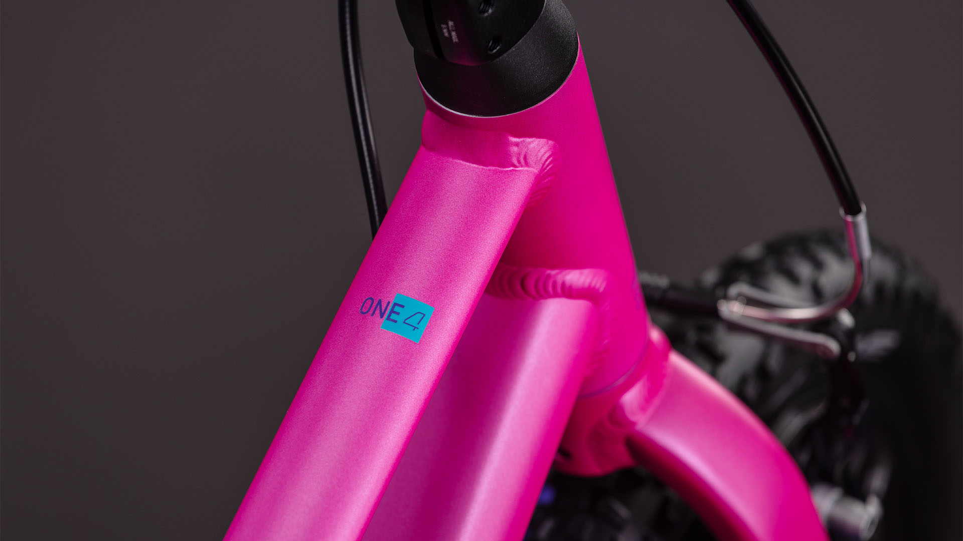 BICICLETA COPII CUBE NUMOVE 140 FUCSIA PLUM 2026 roti 14 [2]