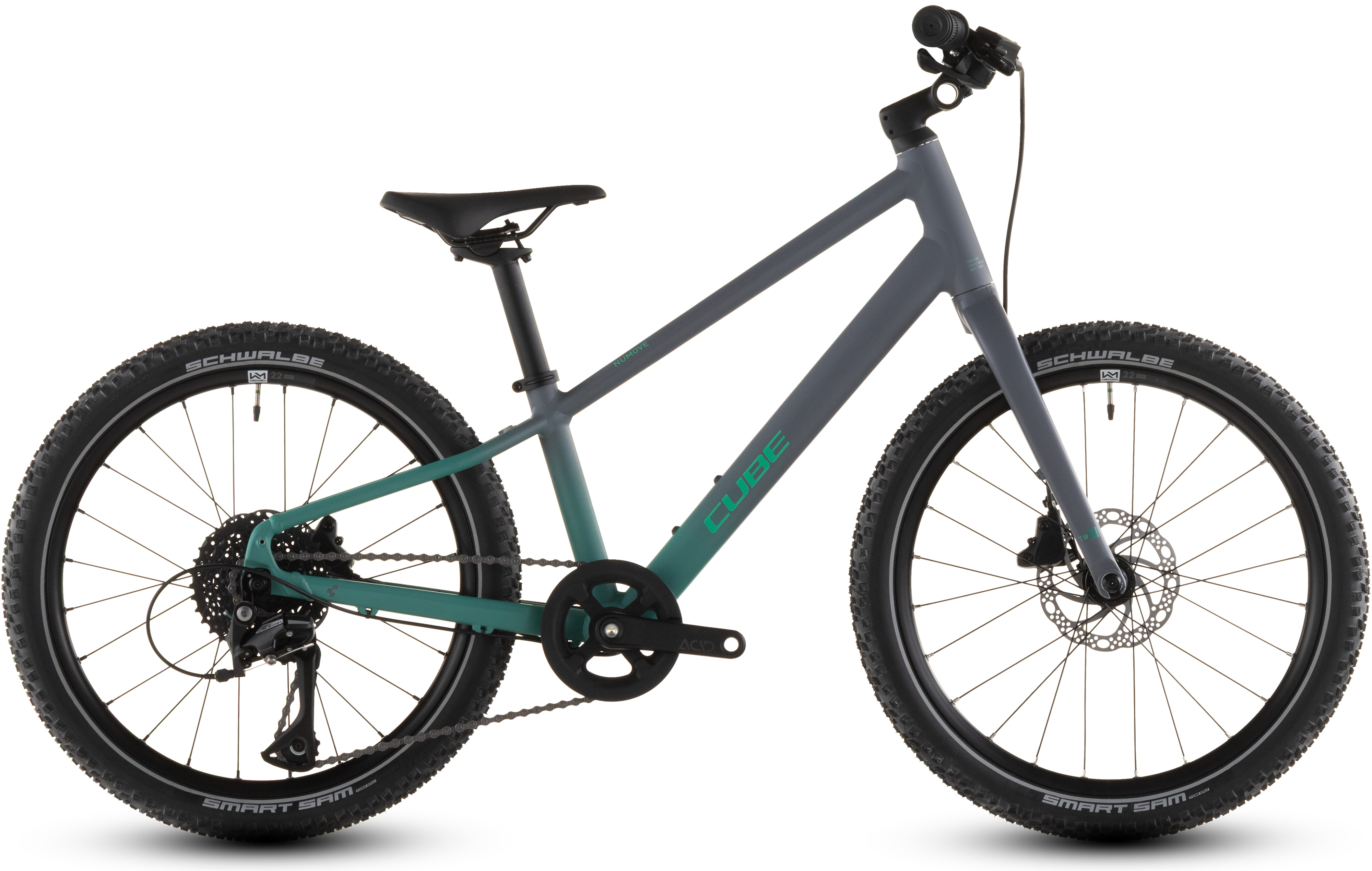 BICICLETA COPII CUBE NUMOVE 200 DISC LAVAGREY COOLGREEN 2026 roti 20 [1]