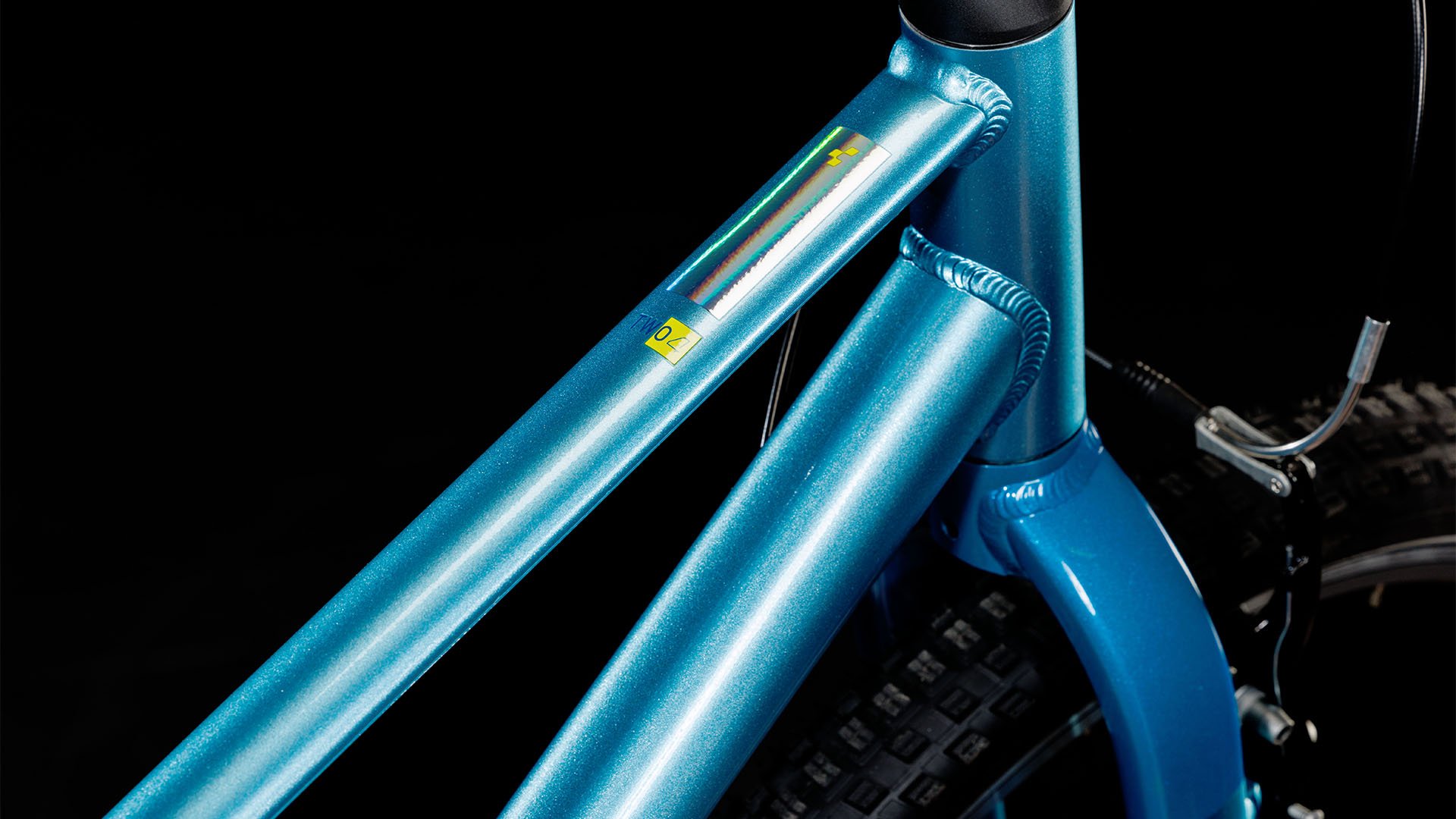 BICICLETA COPII CUBE NUMOVE 240 Albastru/Lime [1]