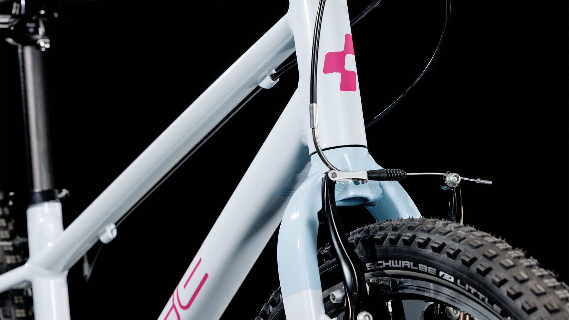 BICICLETA COPII CUBE NUMOVE 240 Alb/Roz [3]