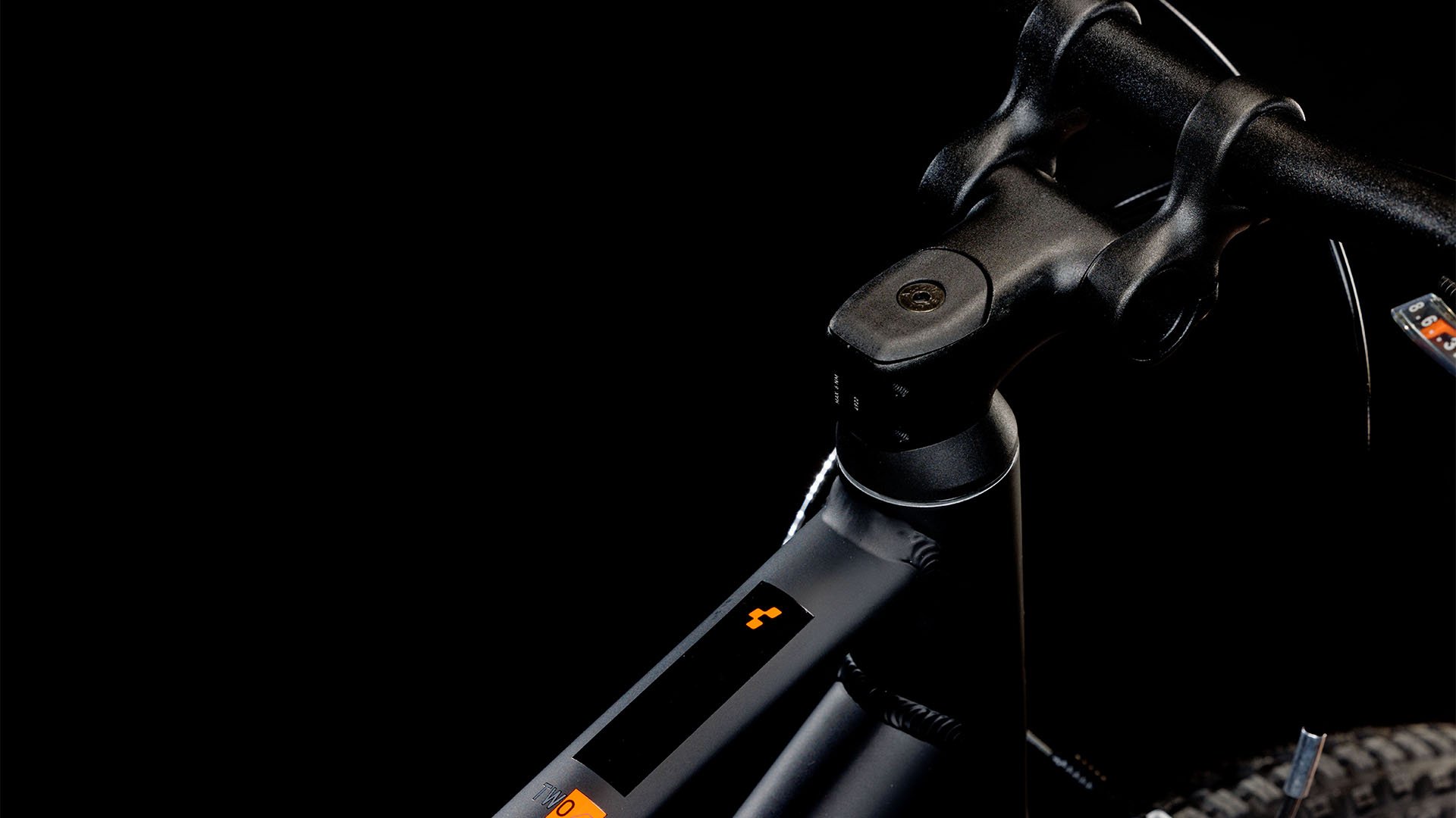 BICICLETA COPII CUBE NUMOVE 240 Negru/Portocaliu [2]