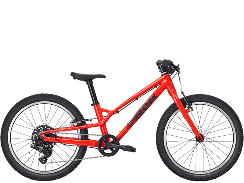 Biciclete copii - Bicicleta copii Trek Wahoo 20 Path Radioactive Red 20inch