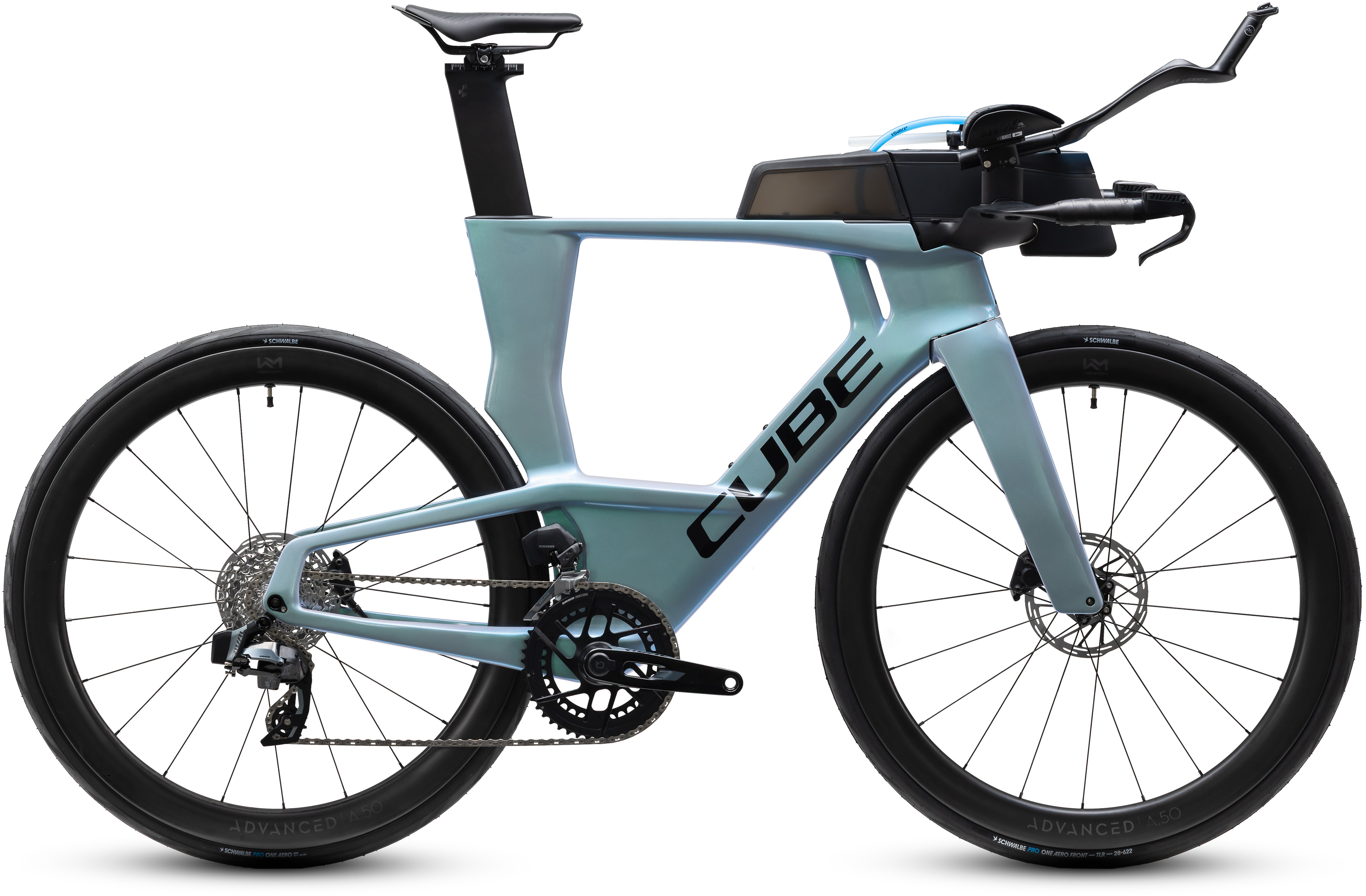 Ciclism - BICICLETA CUBE AERIUM C:68X PRO GREENFUSION BLACK 2027 XS
