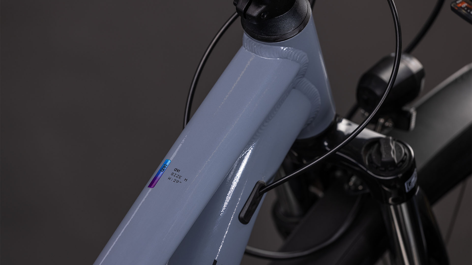 BICICLETA CUBE AIM ONE FE SMOKE BLACK 2026 cadru L (19") - roti 29 [1]