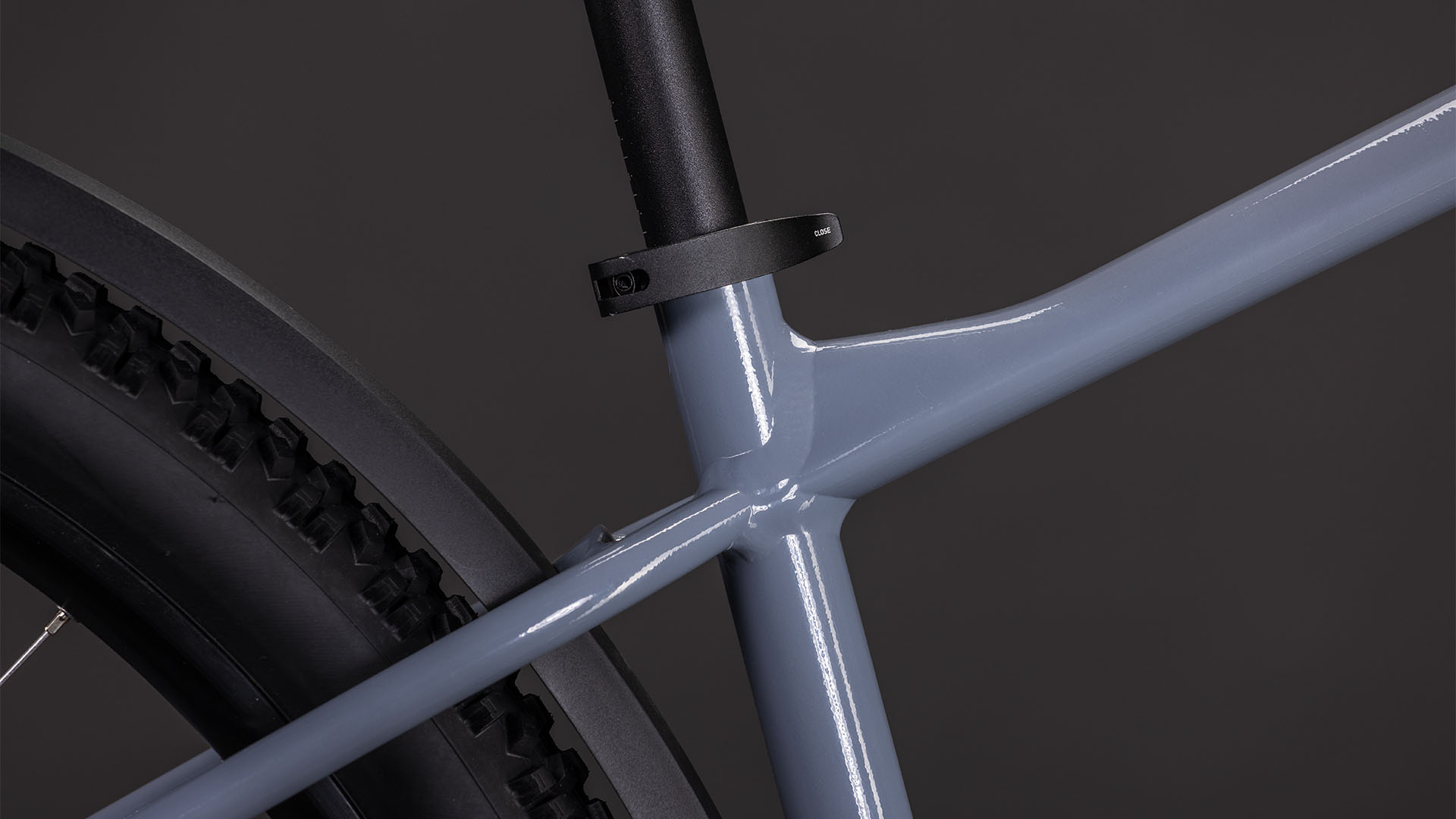 BICICLETA CUBE AIM ONE FE SMOKE BLACK 2026 cadru S (15") - roti 27.5 [4]